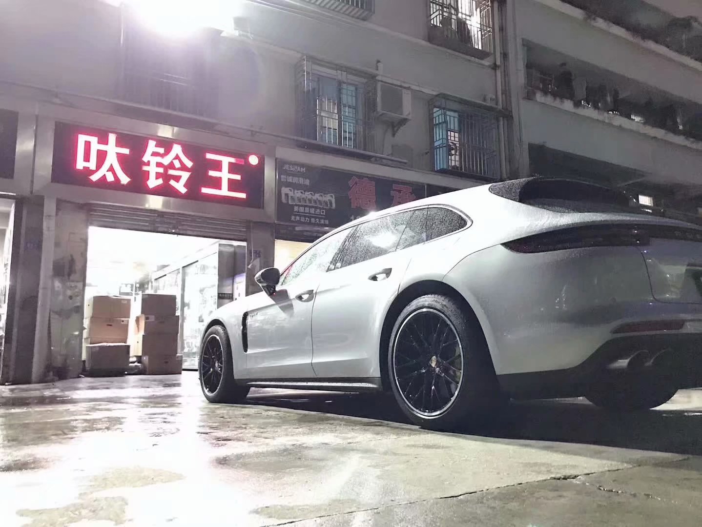 提新車 帕拉梅拉換私人定制鍛造20寸完工