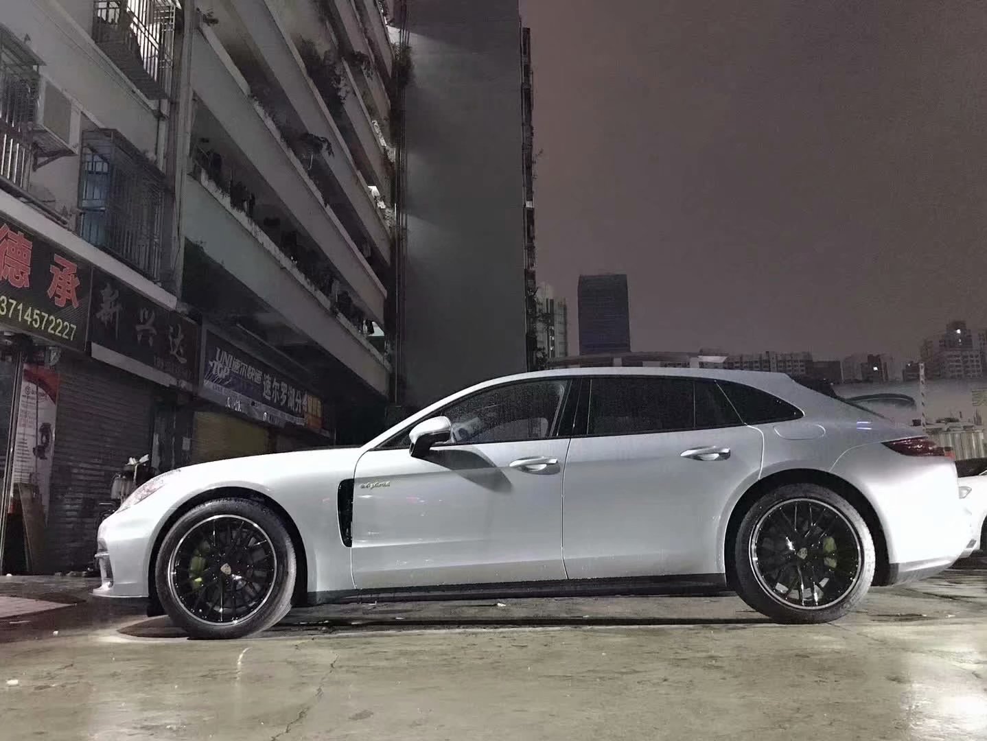 提新車 帕拉梅拉換私人定制鍛造20寸完工