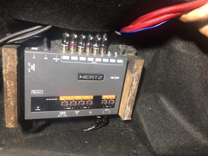 豐田皇冠升級丹拿242歐迪臣AV4赫茲H8DSP勁浪PS165F喜力仕電容赫茲超低音史泰格隔音汕頭市星悅汽車音響