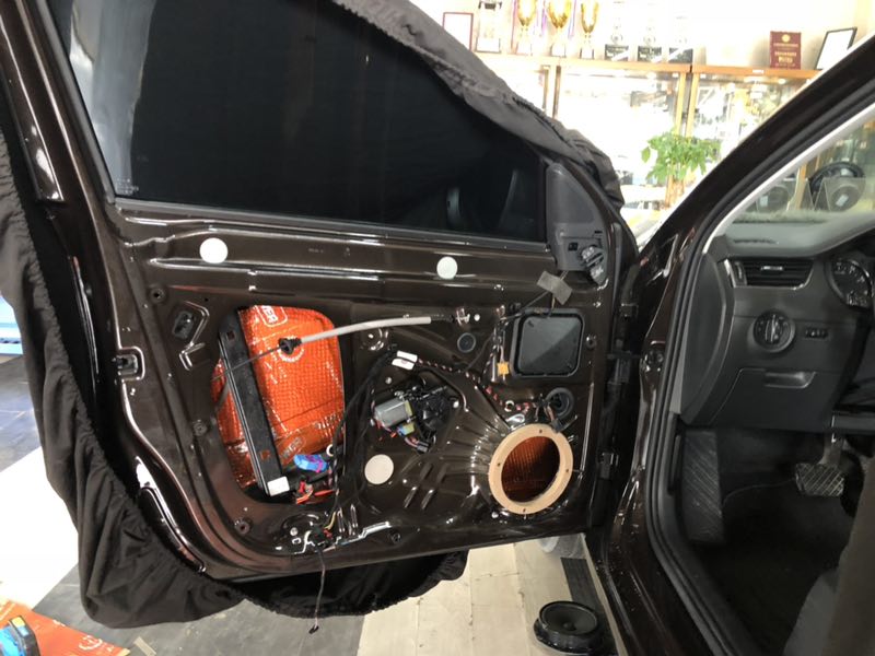 斯柯達(dá)明銳唱響汽車“好聲音”改裝法國勁浪音響爆款套餐打造全新聲音汕頭星悅汽車音響