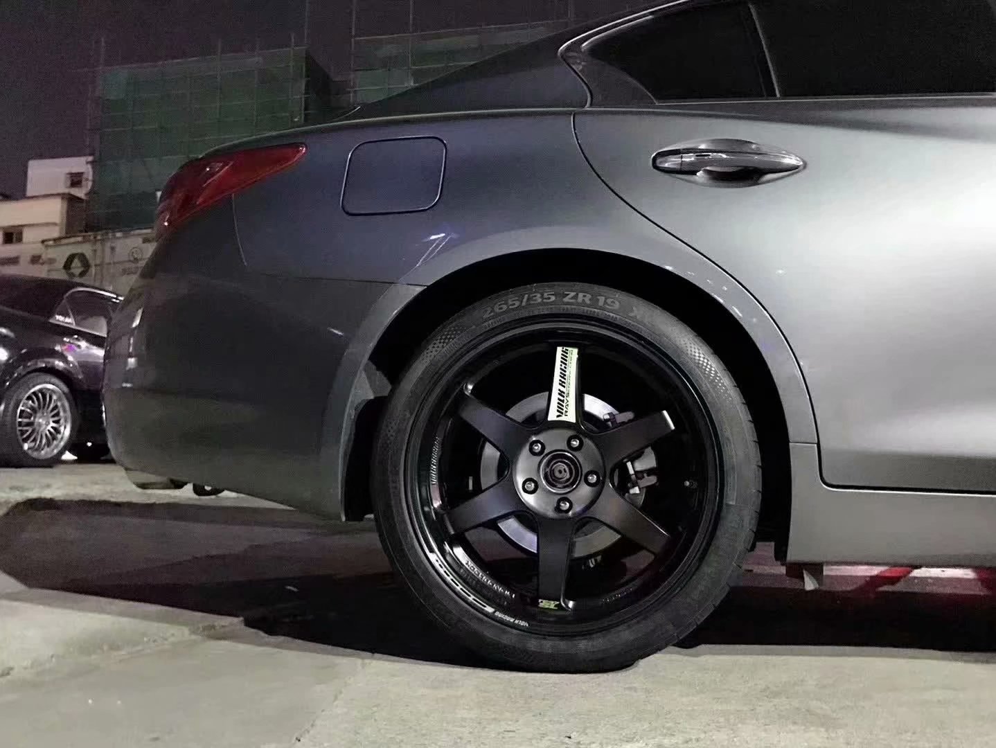 英菲尼迪，換 RAYS TE37 SL 完工！