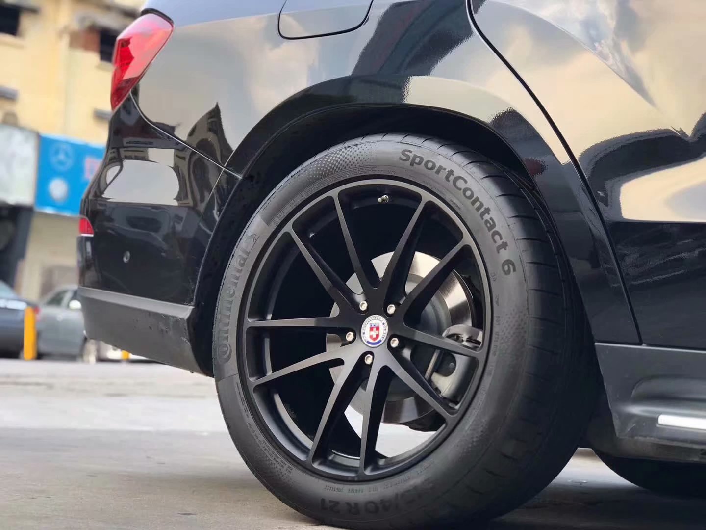 奔馳 GLS 換美國(guó)  正品 HRE 21寸完工