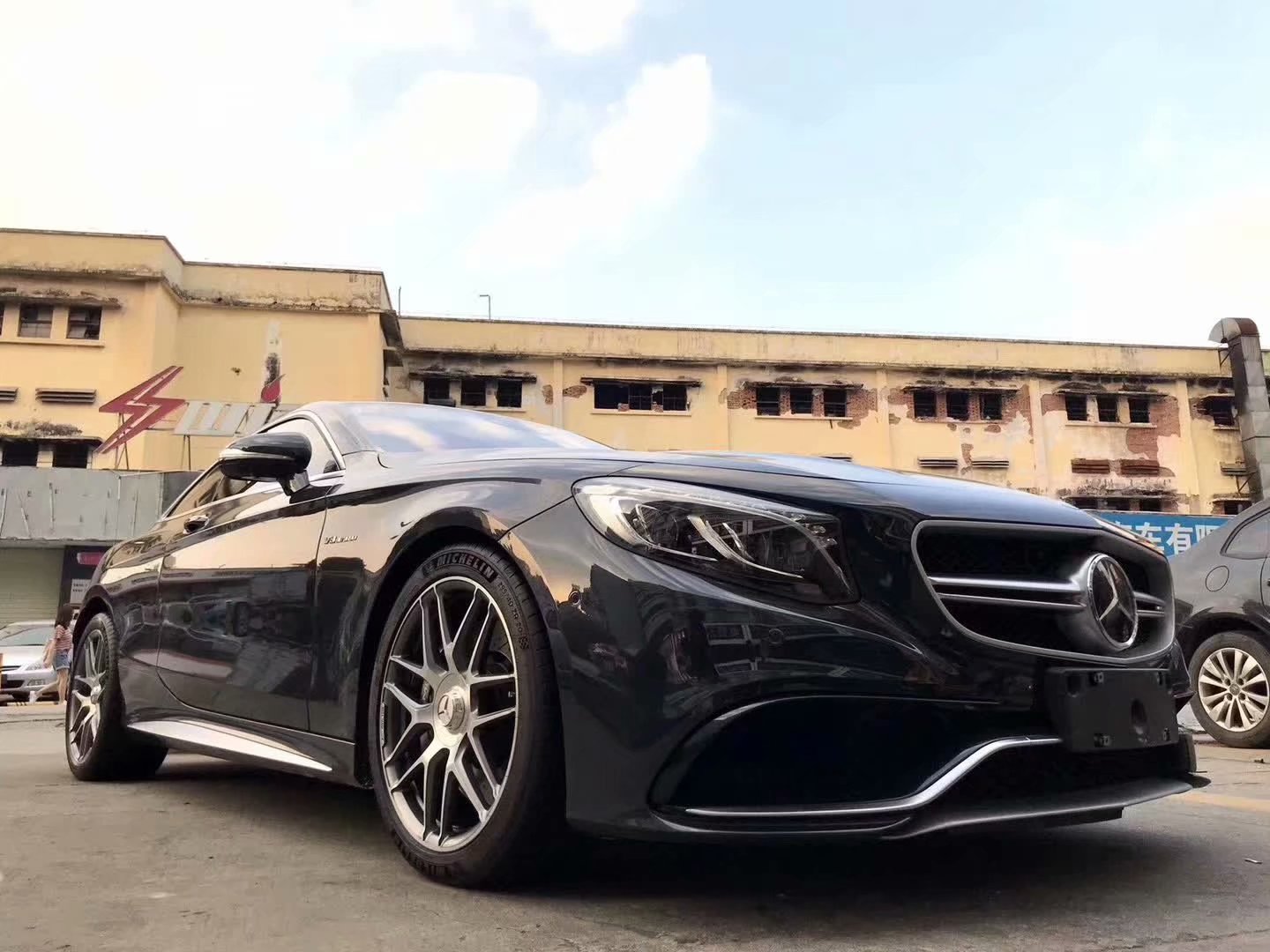 奔馳S coupe 20寸米其林 PS4S 完工！