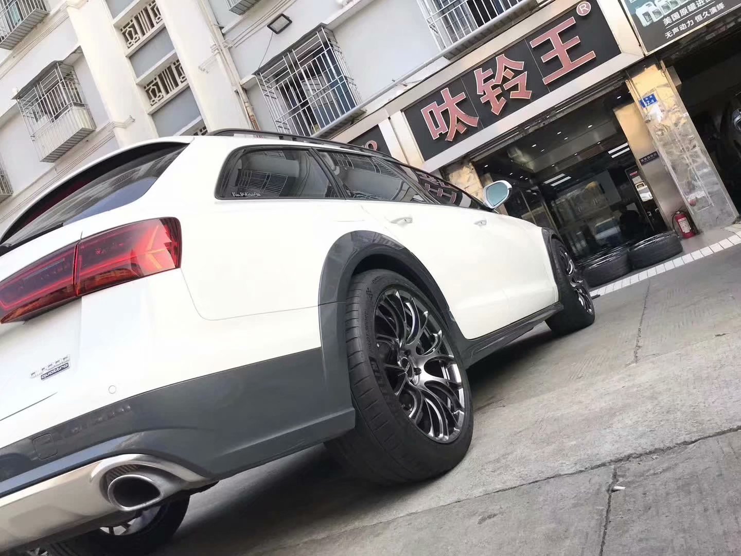 奧迪 allroad 換 RAYS G16 20寸 完工！