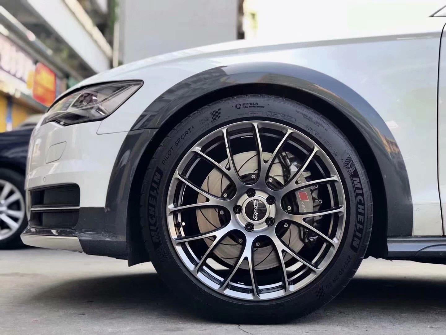 奧迪 allroad 換 RAYS G16 20寸 完工！