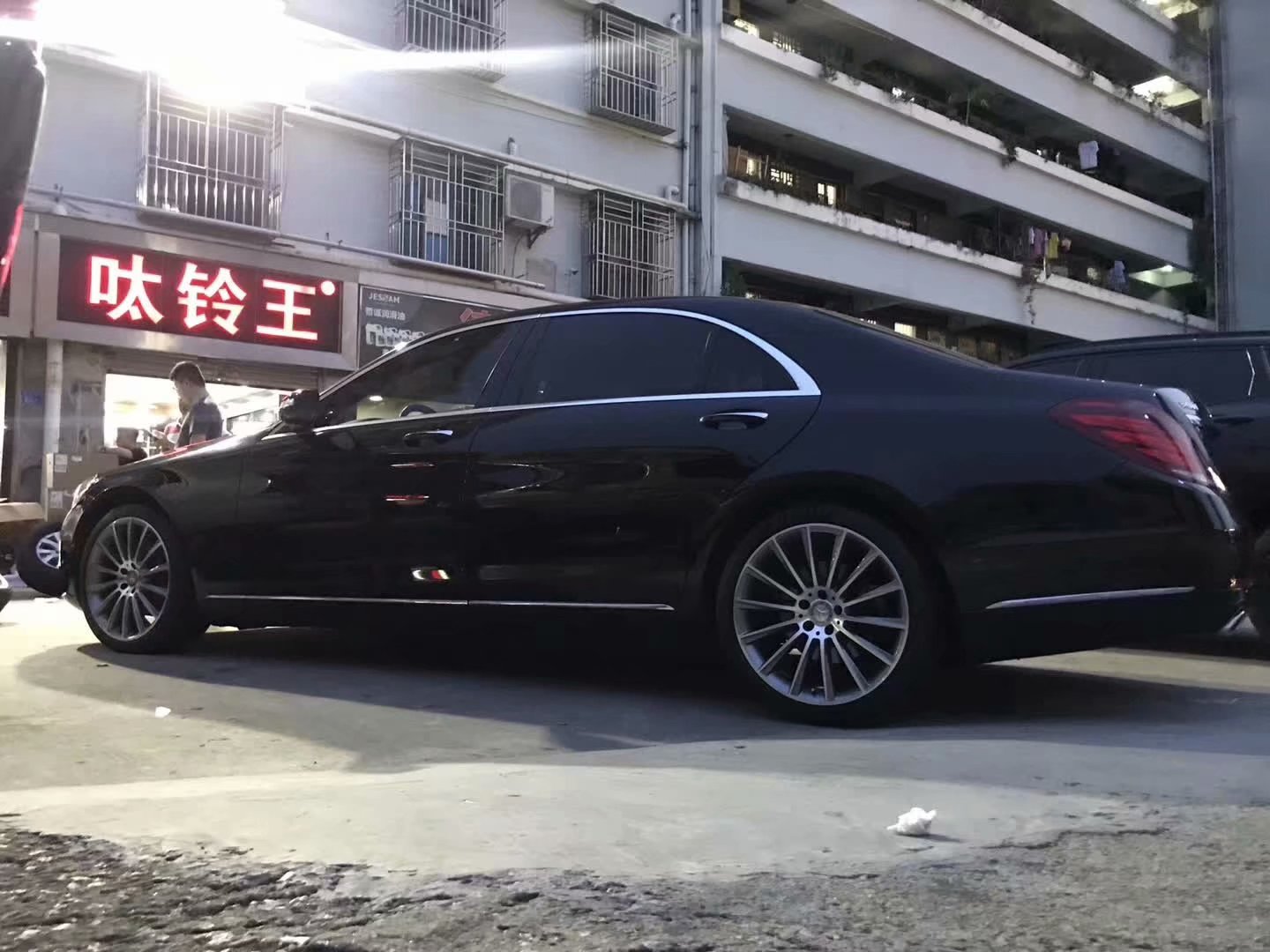 奔馳S ，換原廠20寸 AMG PS4S 完工