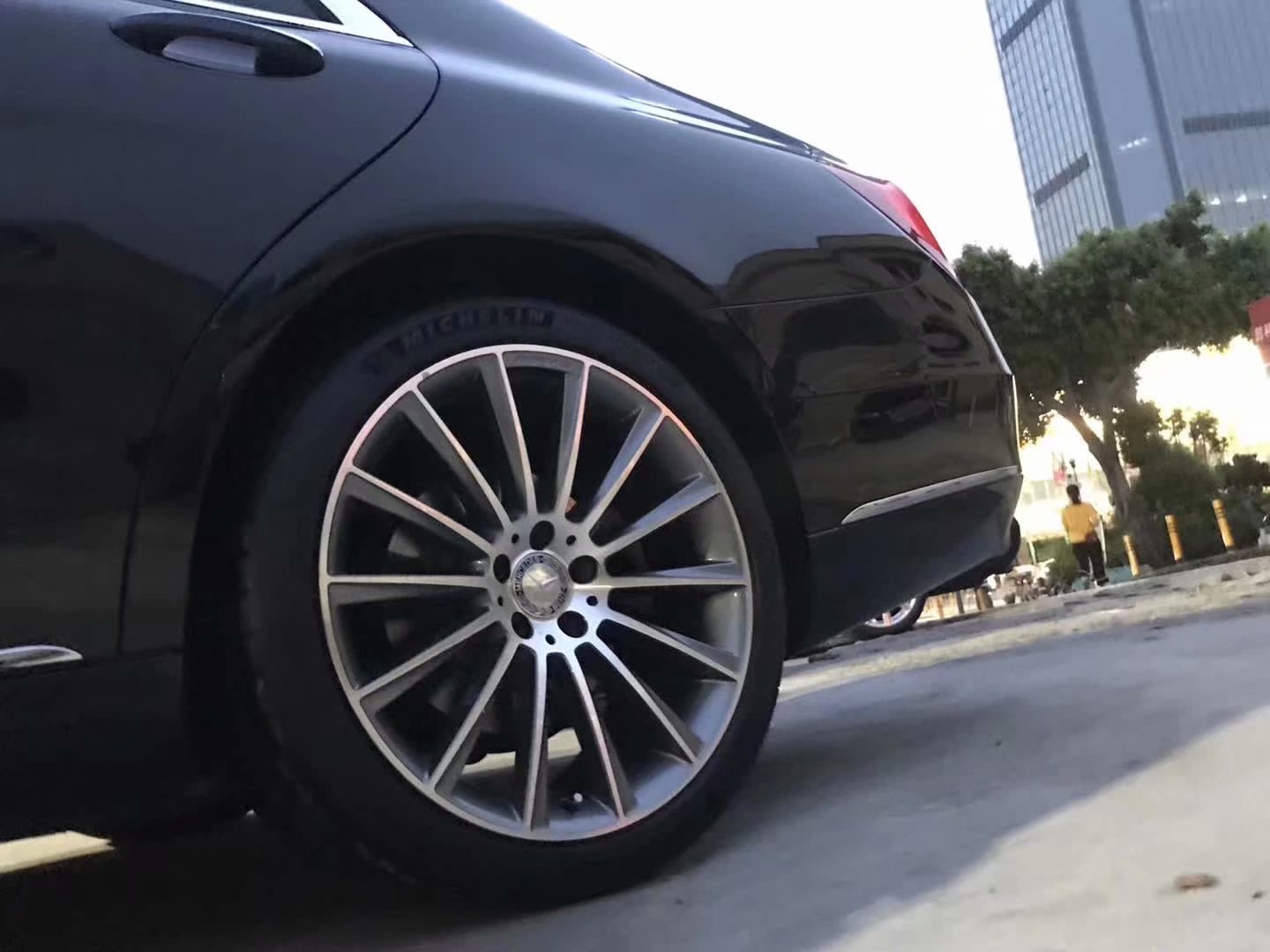 奔馳S ，換原廠20寸 AMG PS4S 完工