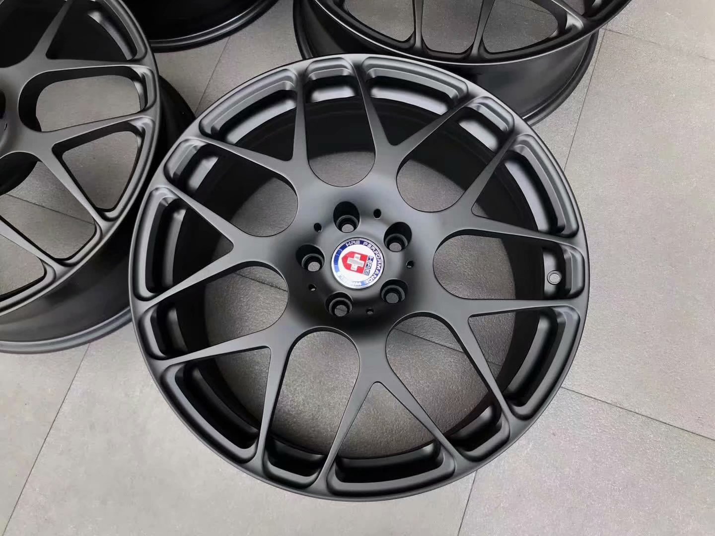 拆車 美國正品 HRE P40 鍛造  19寸 8.5J  ET43  5×112  少 有 貨