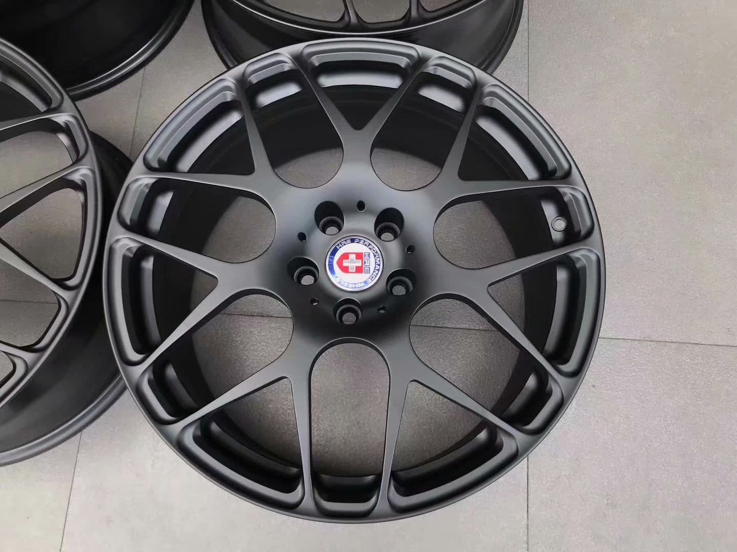 拆車 美國正品 HRE P40 鍛造  19寸 8.5J  ET43  5×112  少 有 貨