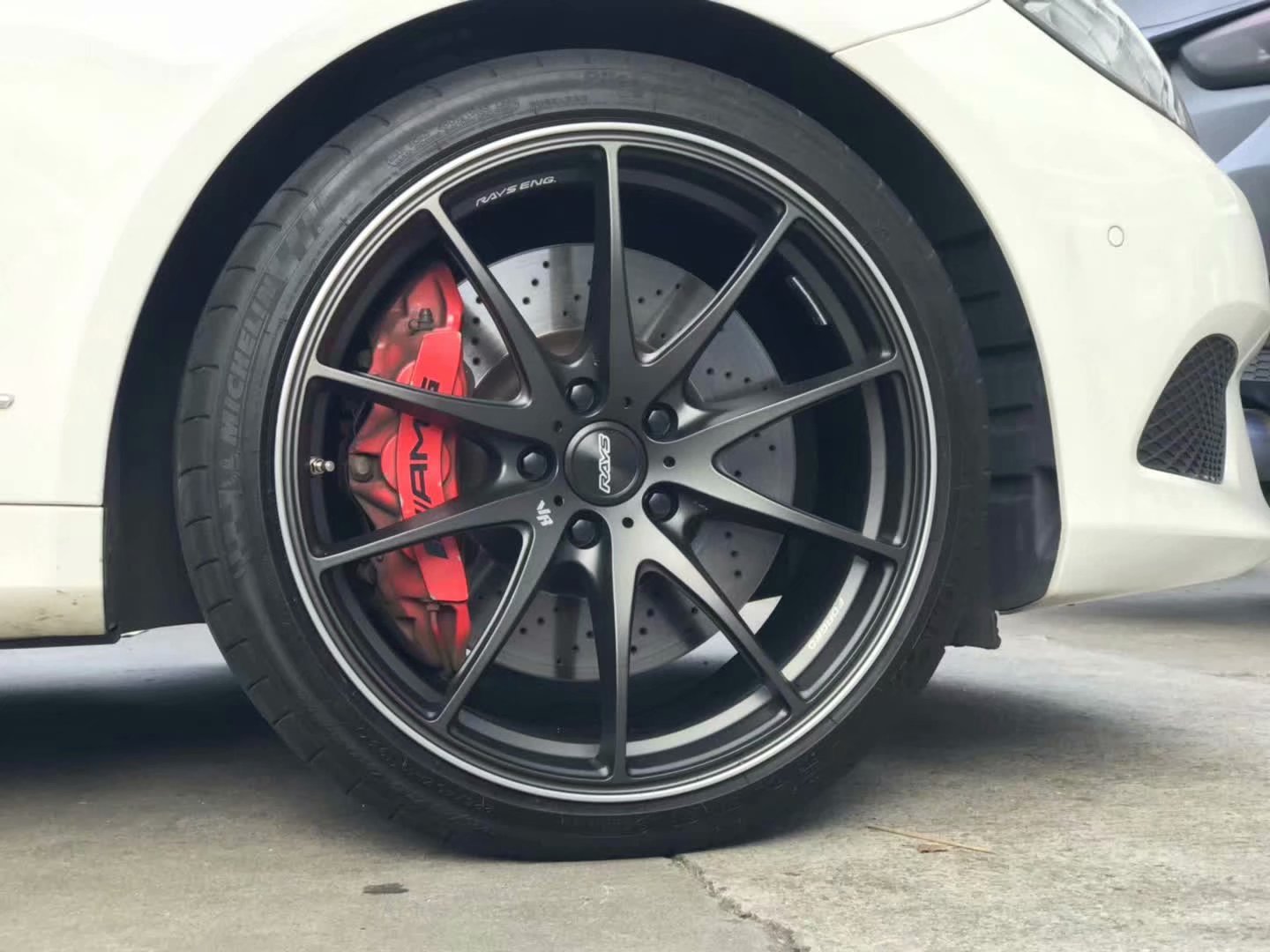 奔馳E200 換 全新 RAYS G25 完工！