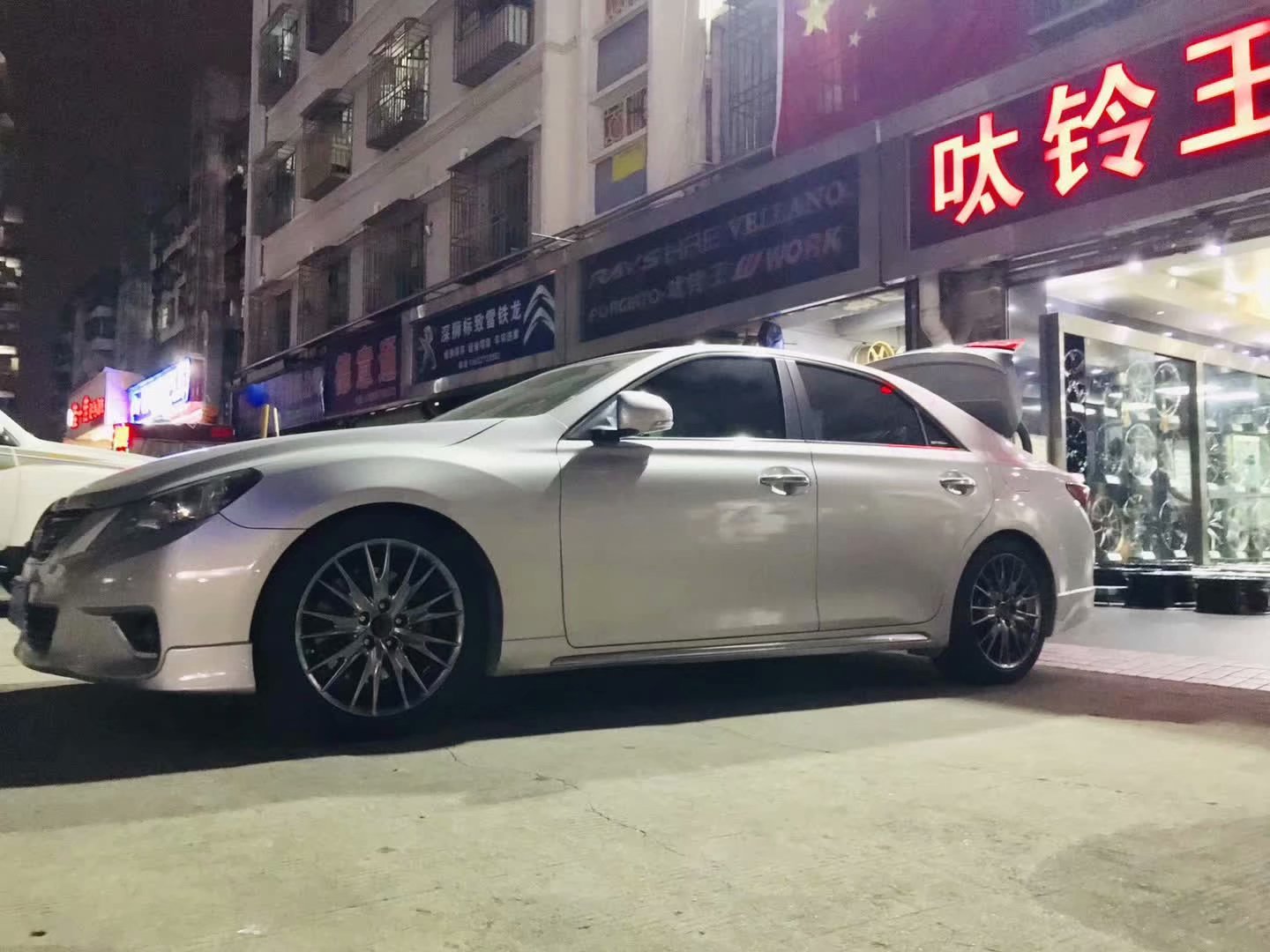 銳志，換 原裝 18寸 完工！