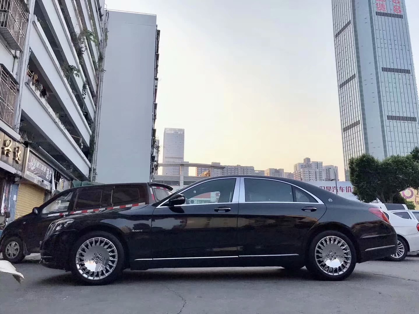 邁巴赫S ，換 原廠鍛造 19寸 完工！