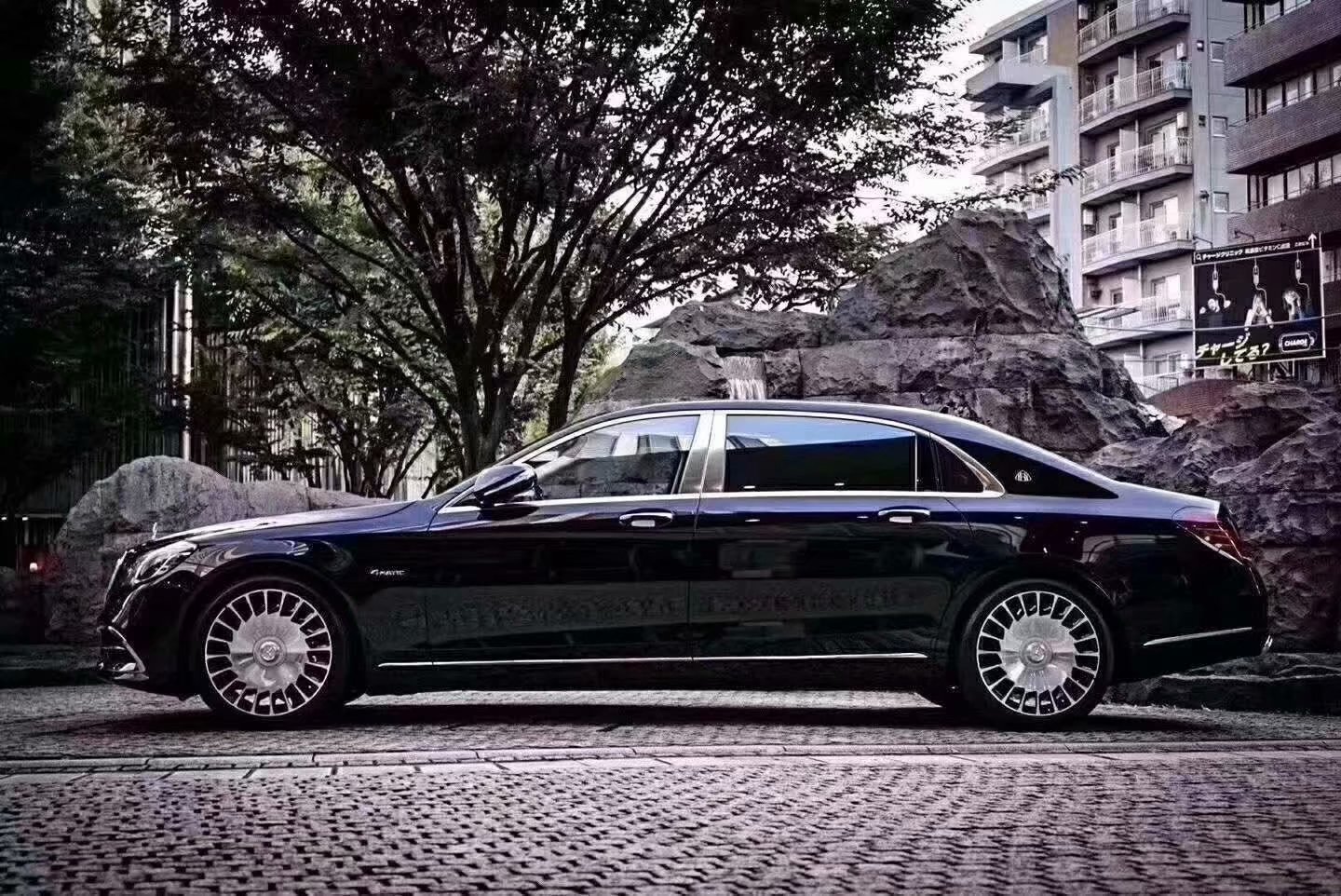 奔馳 邁巴赫 S680 鍛造 前后配 極品拆車倍耐力PZ4 防爆 20寸