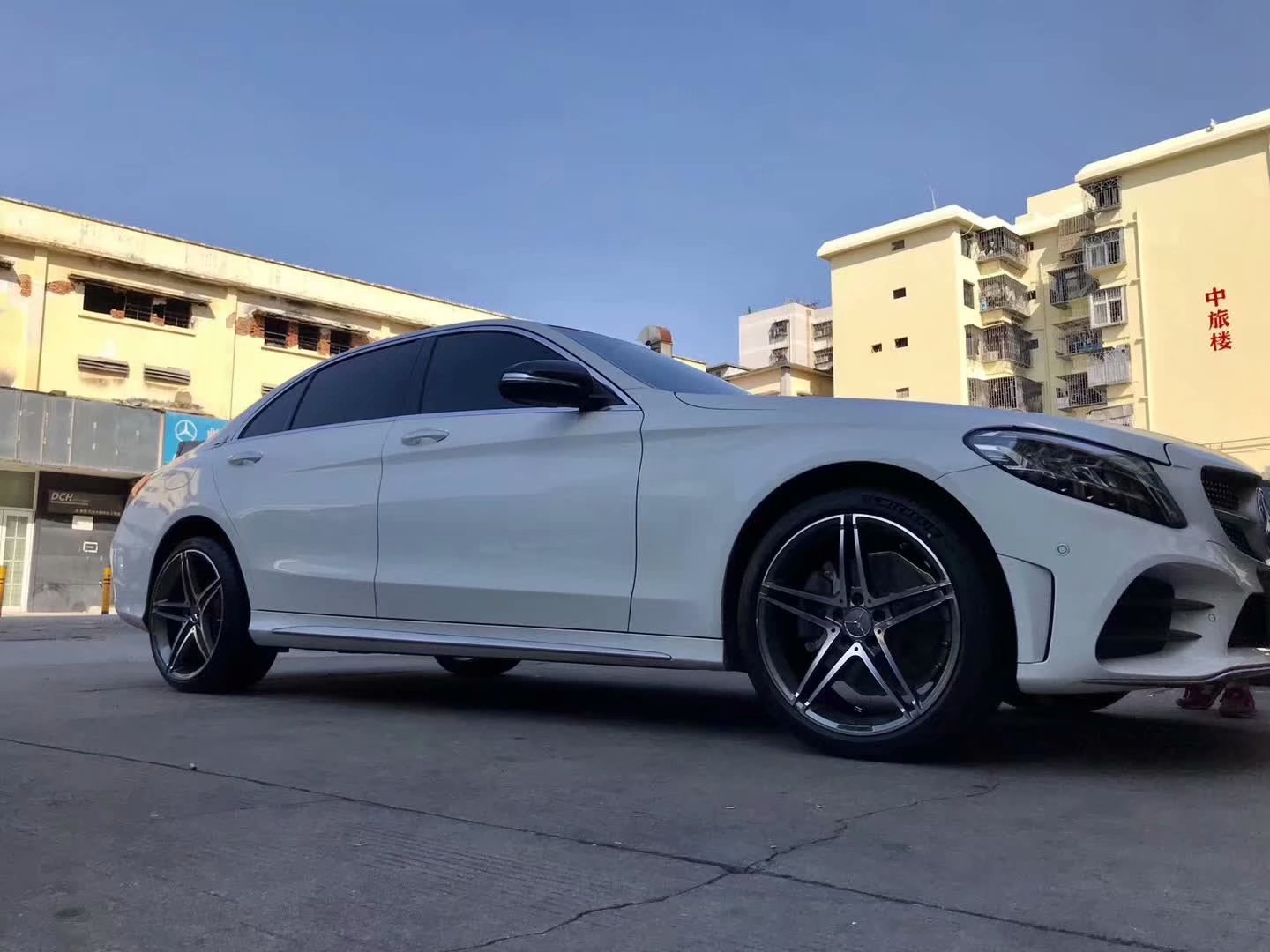 奔馳，升級(jí)507 AMG 原廠鍛造 19寸完工