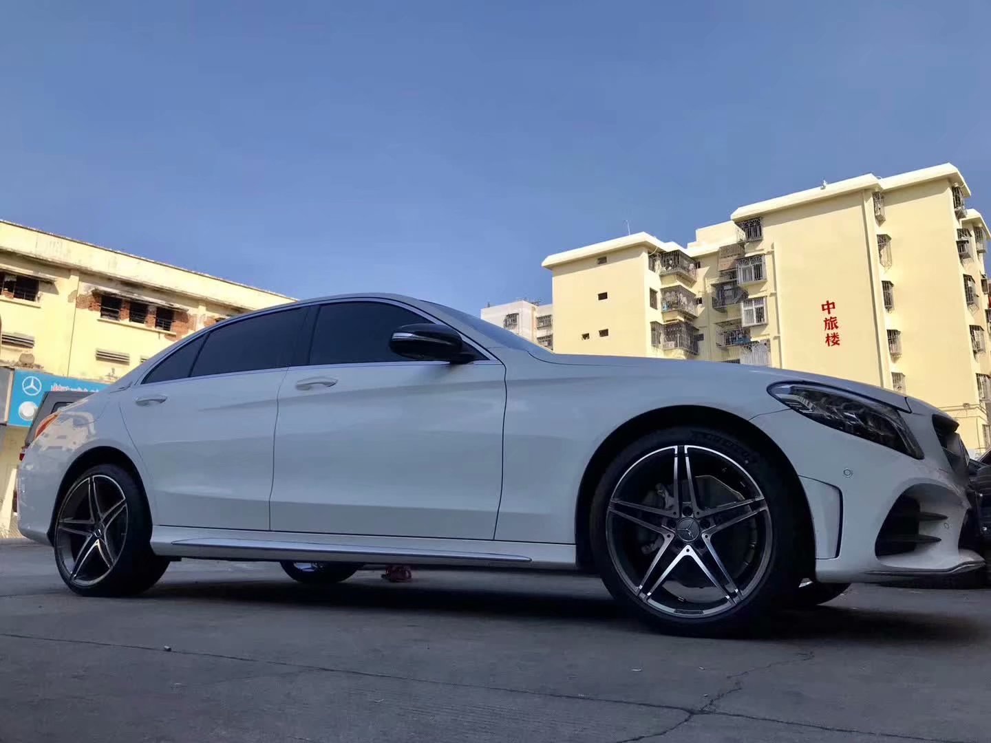 奔馳，升級(jí)507 AMG 原廠鍛造 19寸完工