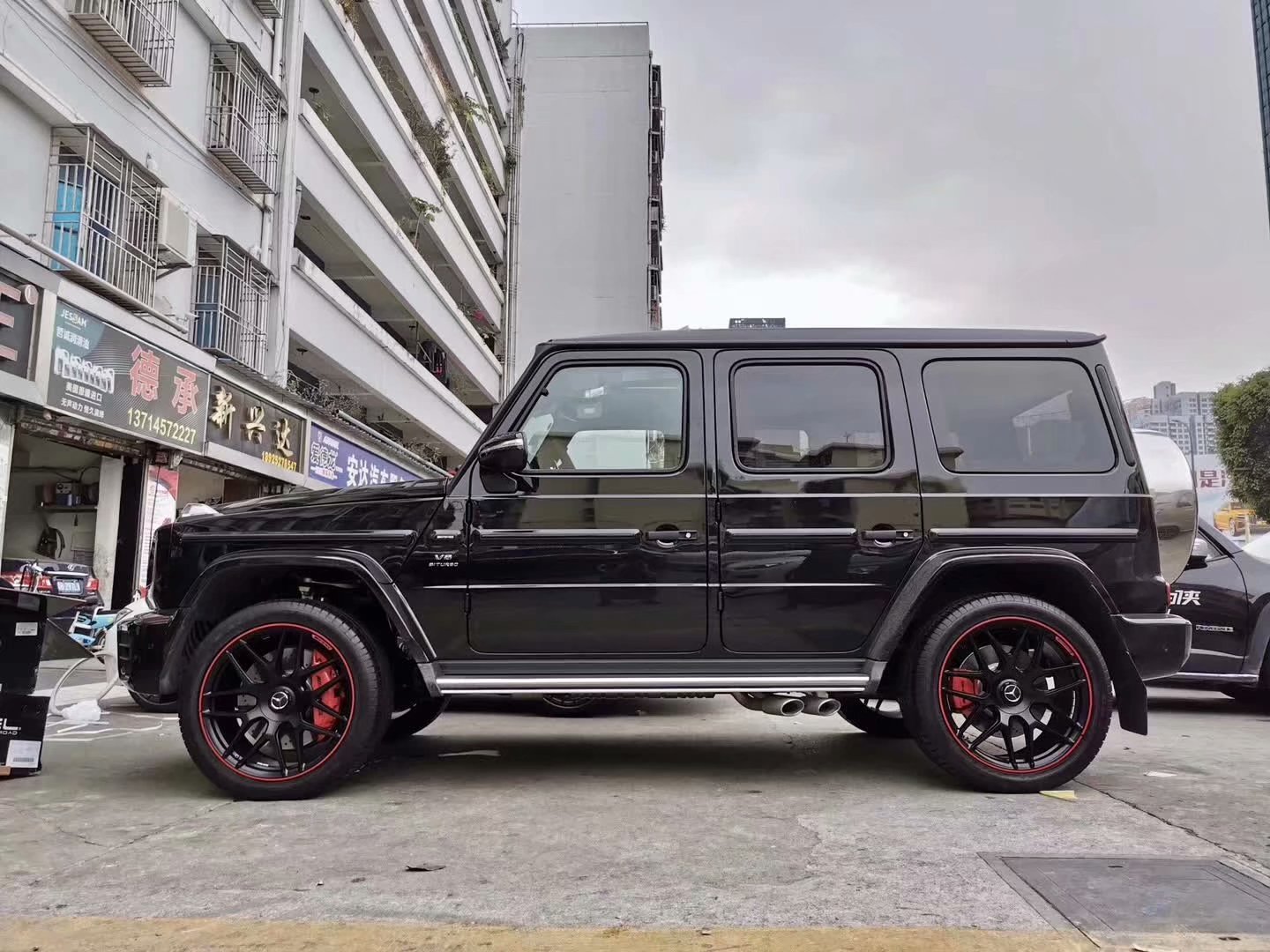 提新車(chē)，奔馳 G63 升級(jí)原廠鍛造  先行特別版22寸全新套件完工