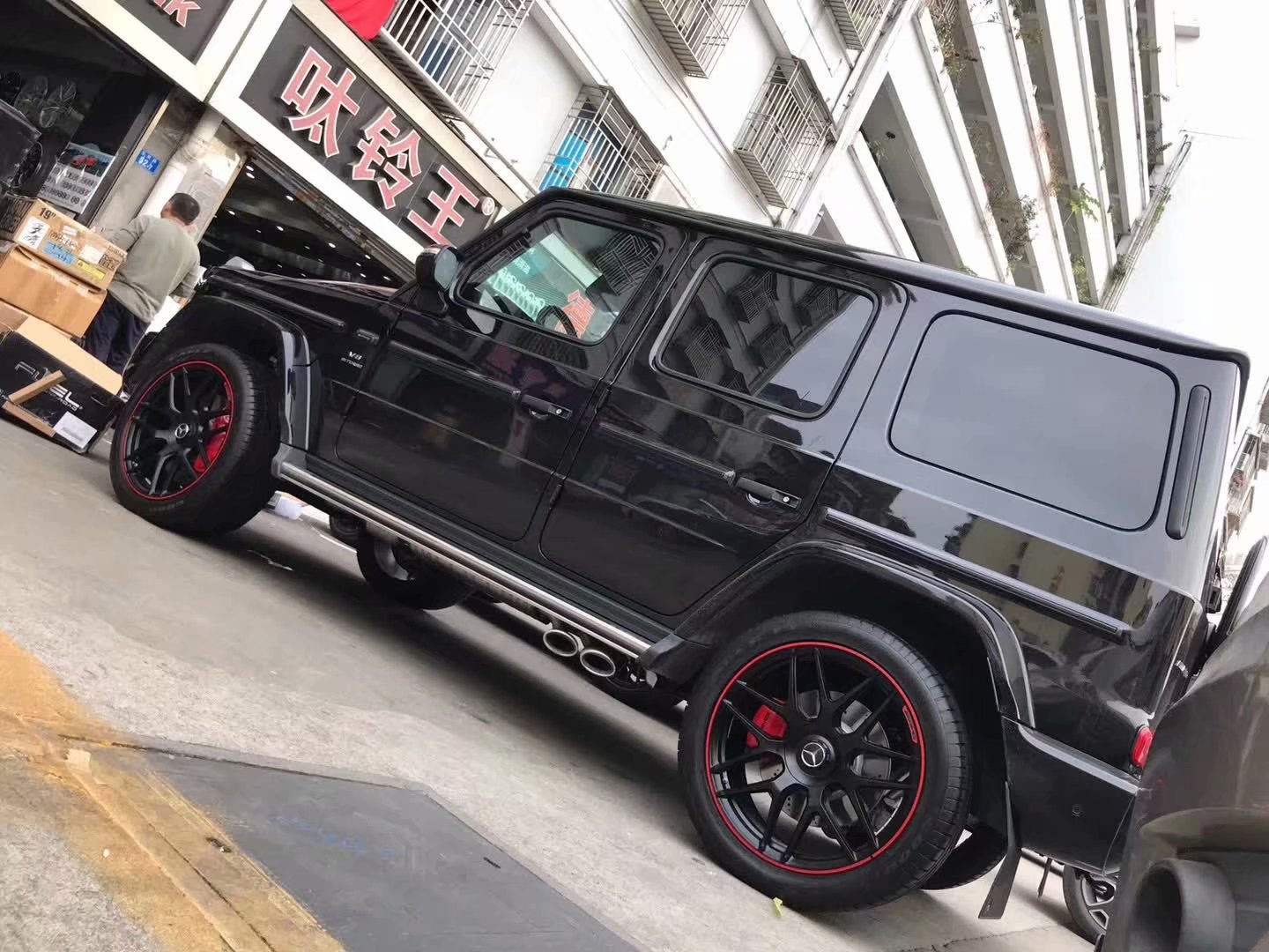 提新車(chē)，奔馳 G63 升級(jí)原廠鍛造  先行特別版22寸全新套件完工