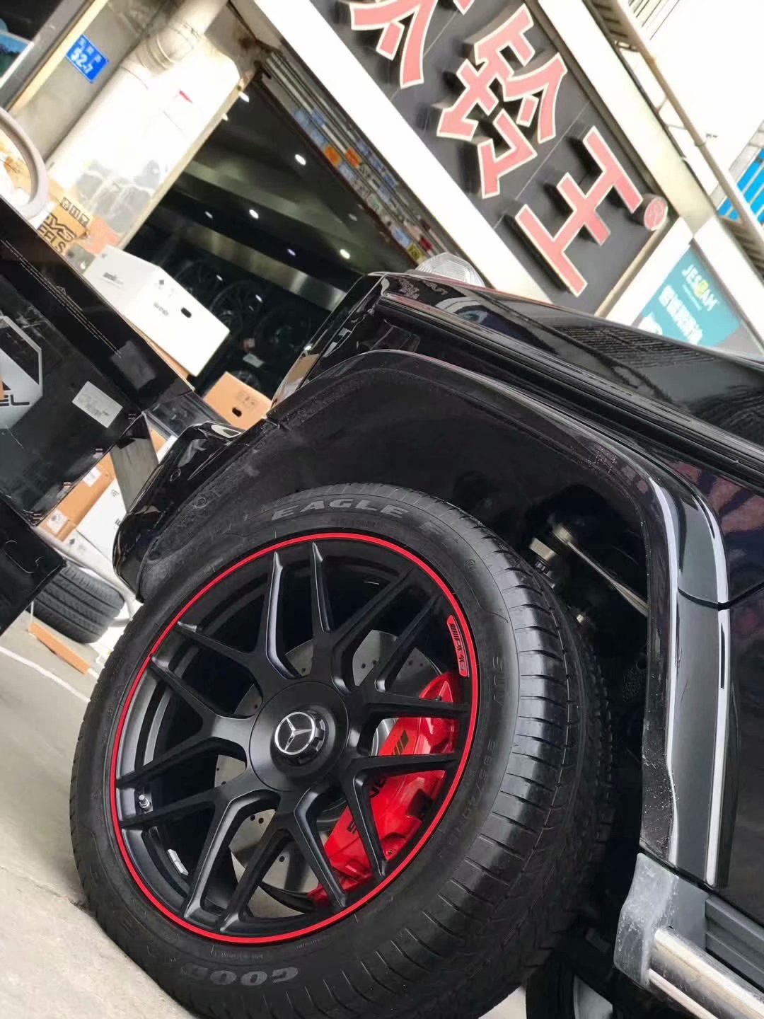 提新車(chē)，奔馳 G63 升級(jí)原廠鍛造  先行特別版22寸全新套件完工