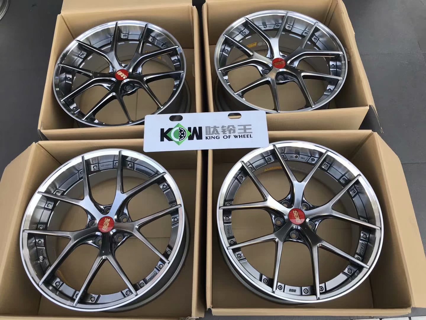威爾法，換 日本  BBS RI-S 20寸 完工！
