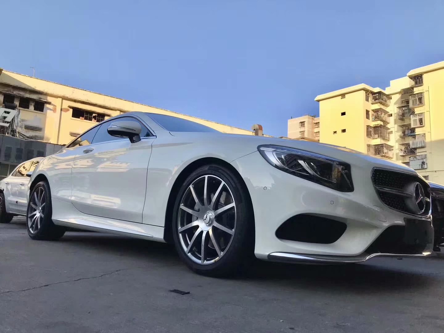 奔馳，換原廠鍛造 AMG 20寸 完工！