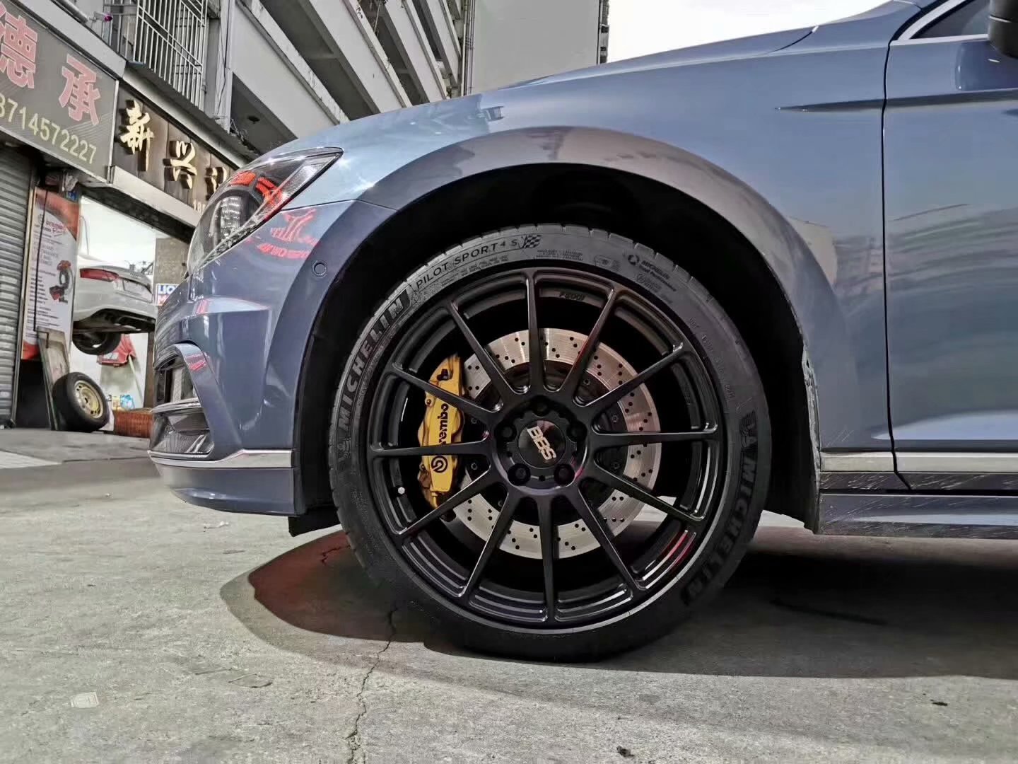 大眾，換 日本 BBS FS 19寸 完工！
