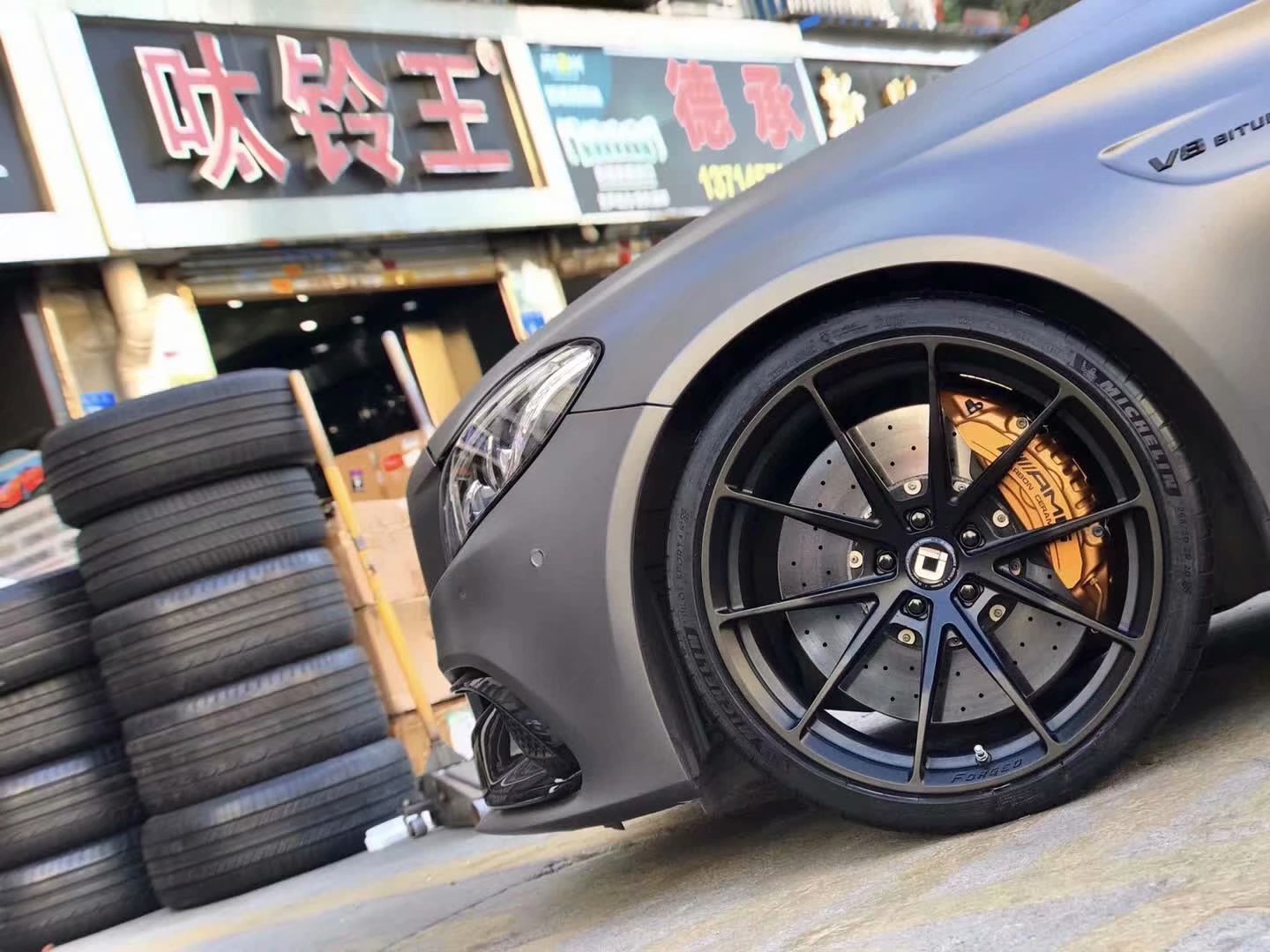 奔馳C63 S coupe 換全新美國klassen id 20寸
