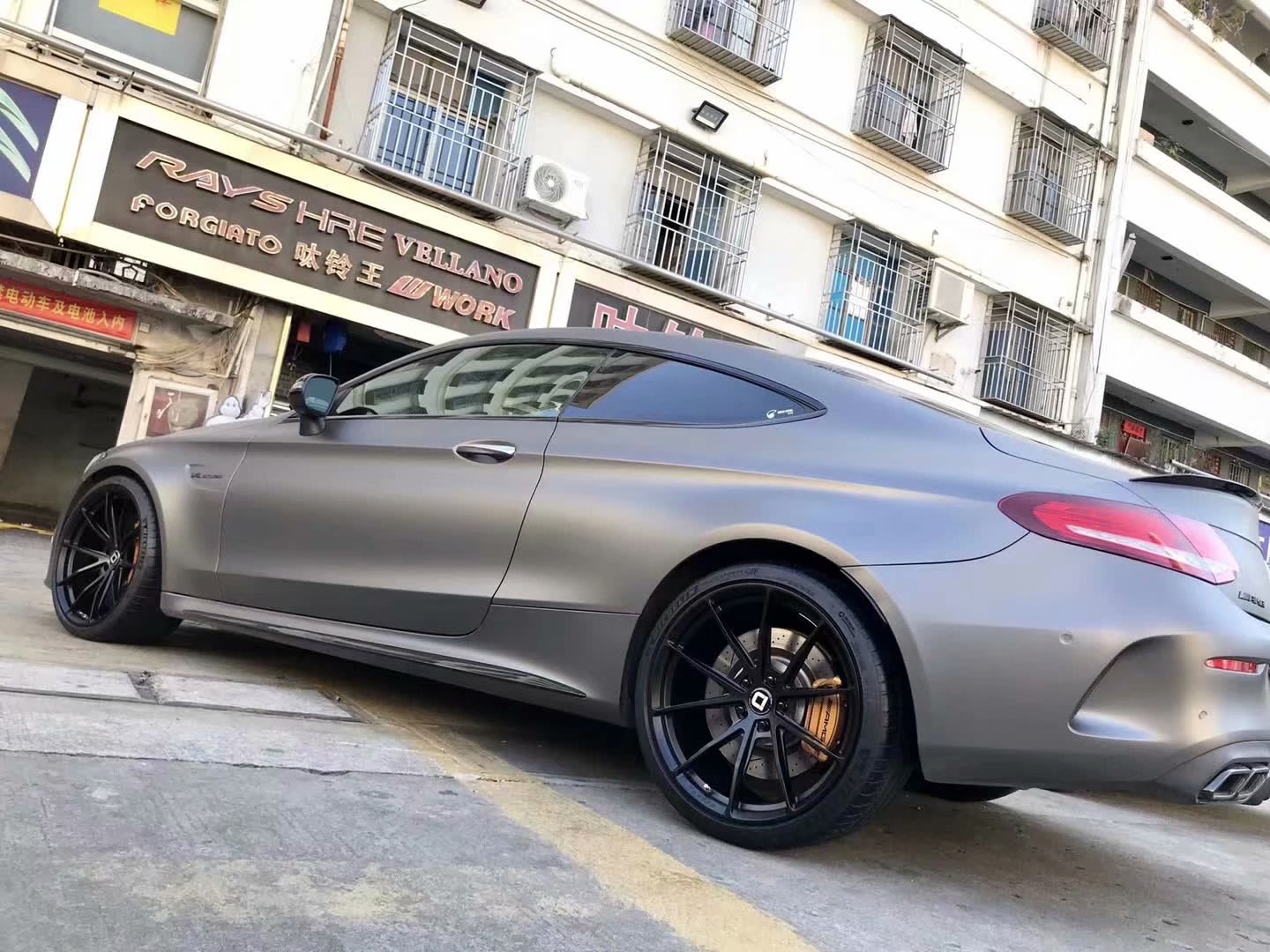 奔馳C63 S coupe 換全新美國klassen id 20寸