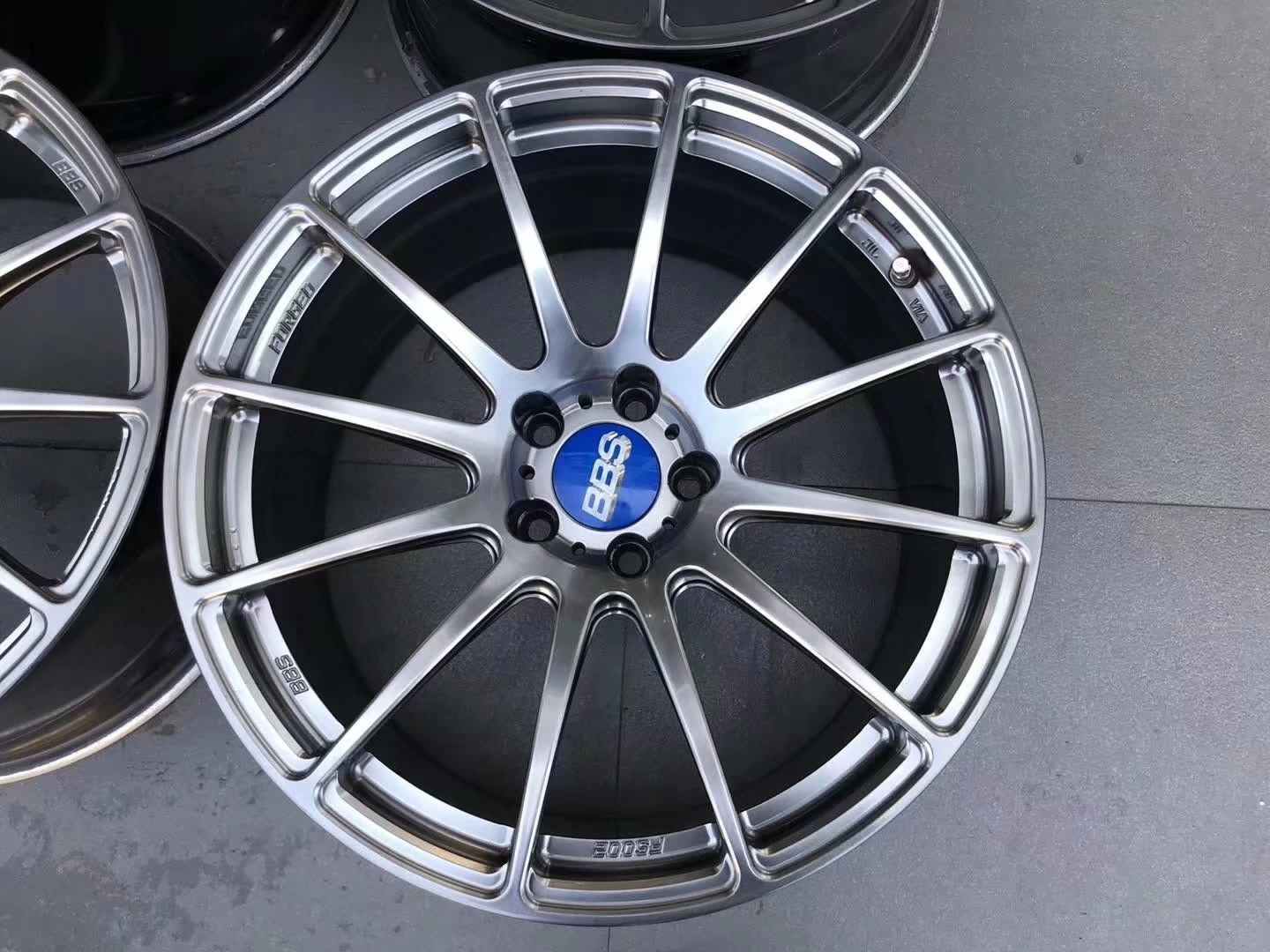 拆車，日本BBS FS 鍛造原漆# 19寸