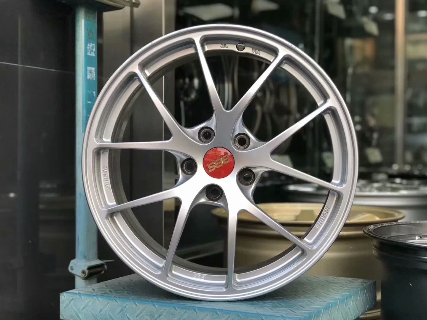 拆車 日本  BBS RIA 鍛造 18寸