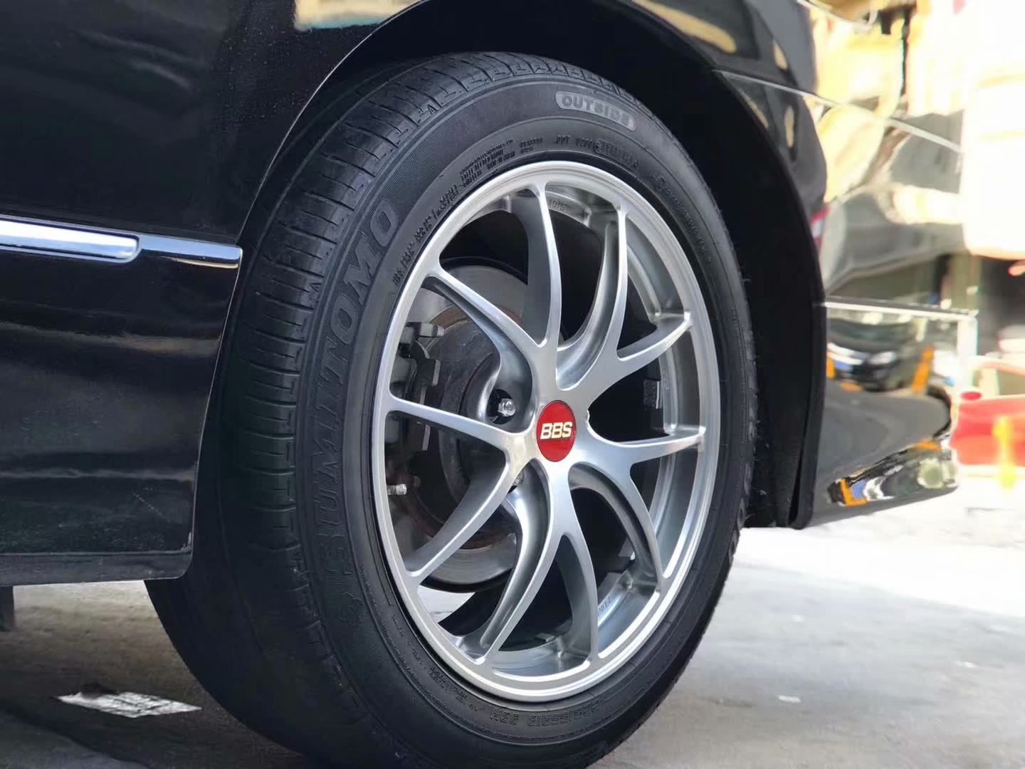 君爵，換 BBS RIA 18寸 完工 ！