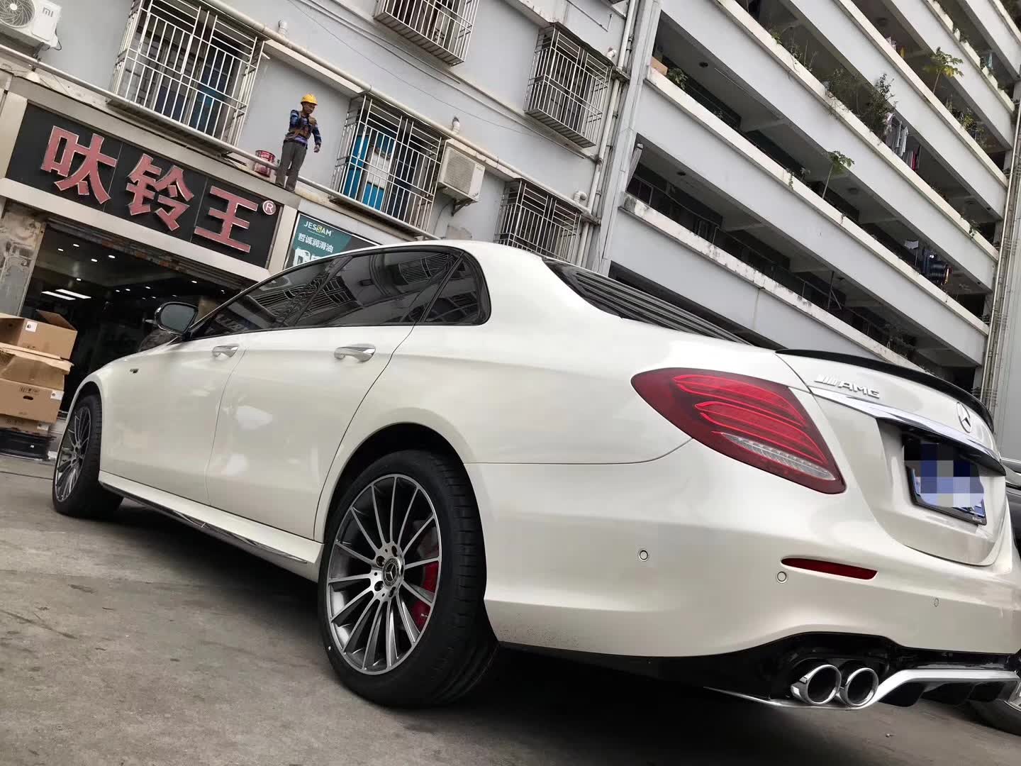 奔馳E，換 高端私人定制鍛造 19寸 完工！