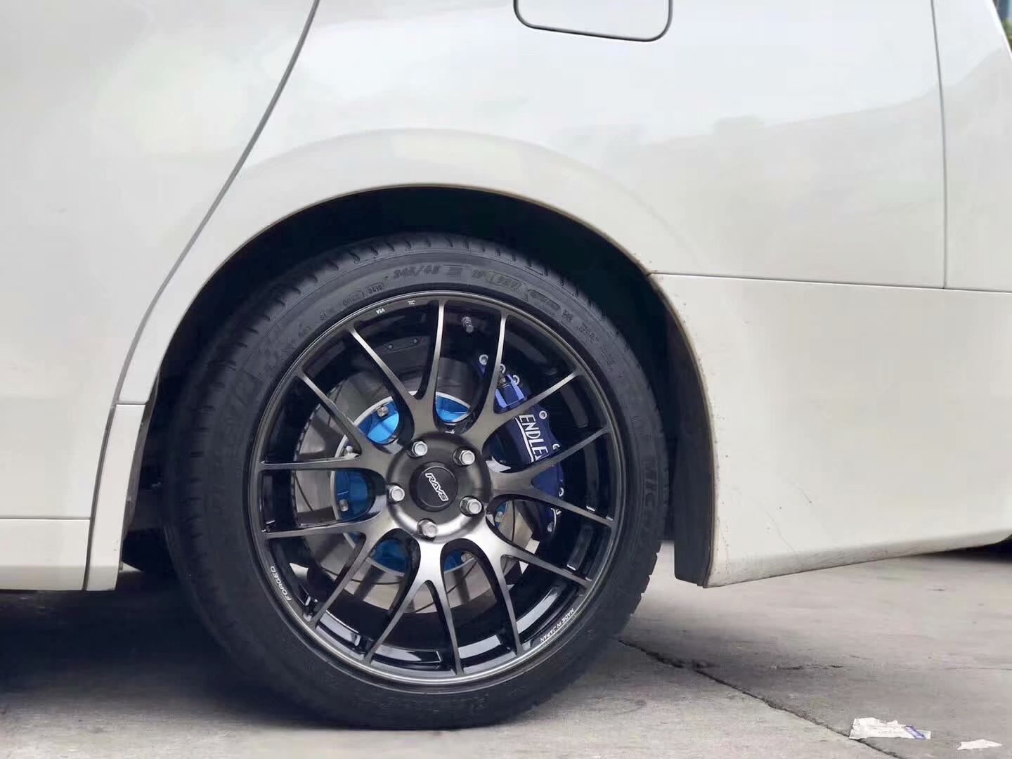 威爾法，換全新 日本 RAYS G27kk 完工