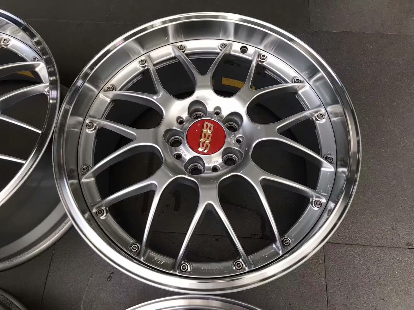正品 日本BBS RSGT 鍛造 拆車 原漆19寸