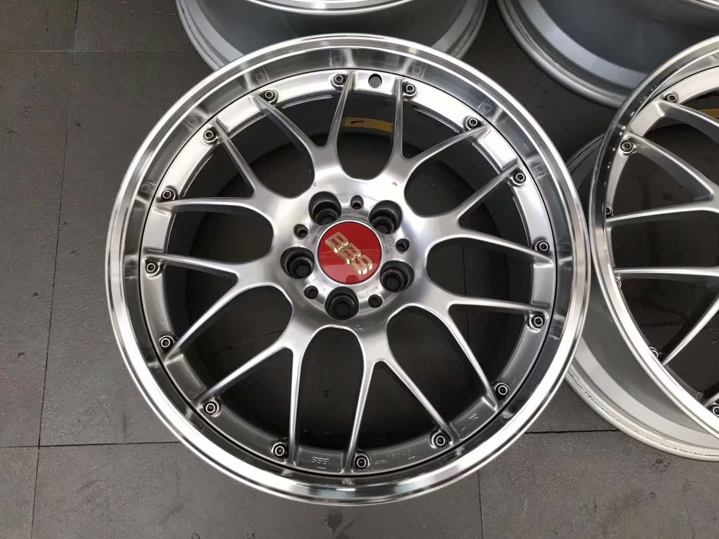 正品 日本BBS RSGT 鍛造 拆車 原漆19寸