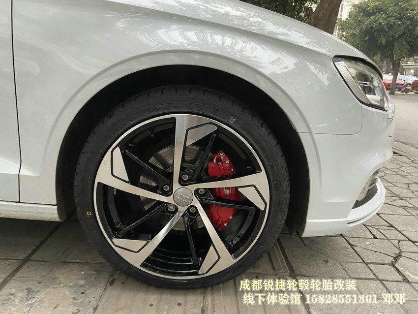 成都銳捷輪轂改裝中心 奧迪A3改裝18寸新款鍛造輪轂現(xiàn)貨供應(yīng)