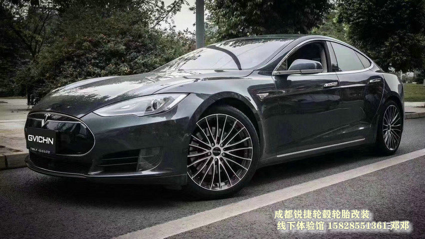 成都銳捷輪轂 特斯拉MD3改裝19寸 廣為鍛造輪轂裝車案例