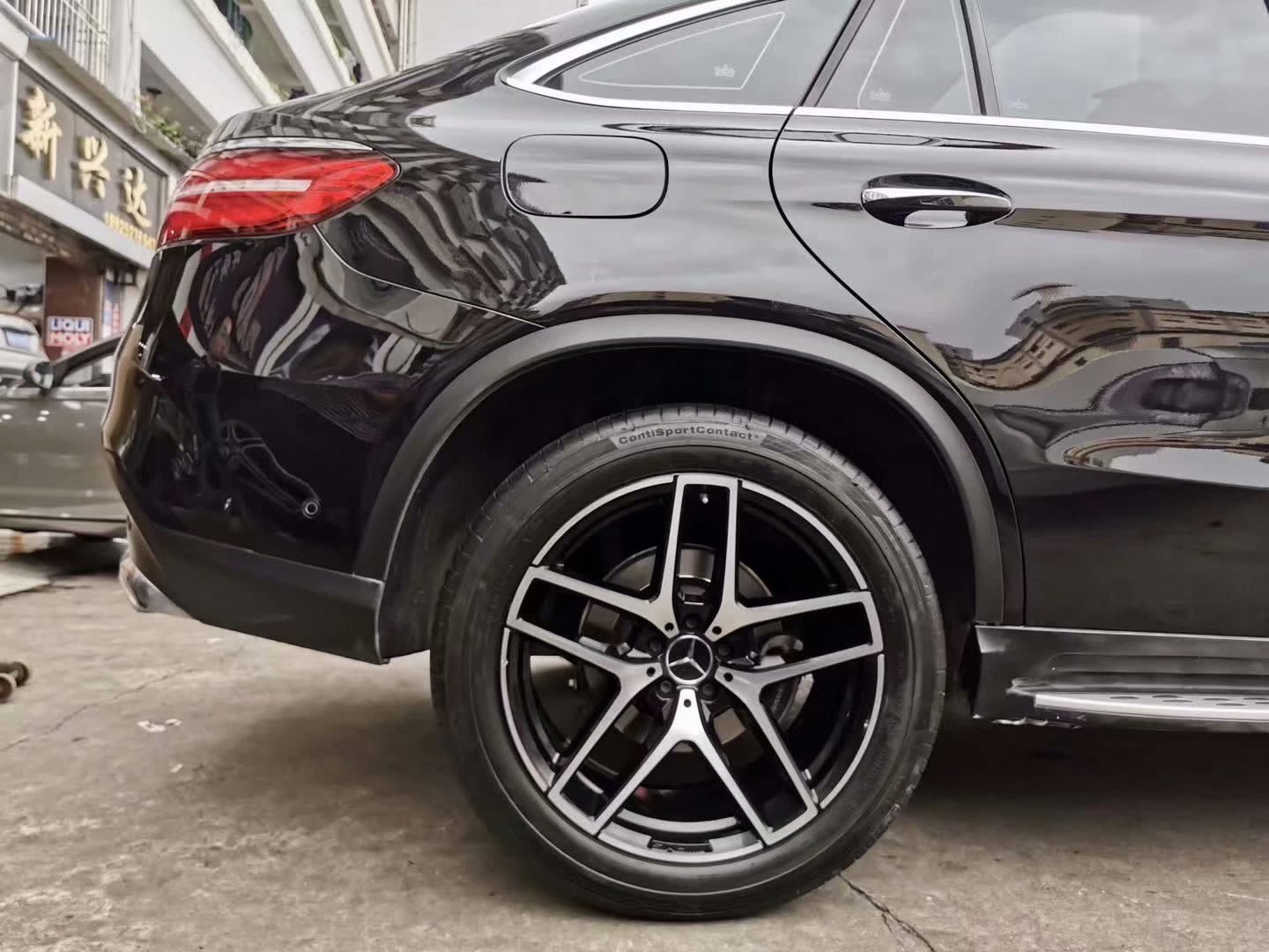 奔馳GLE coupe 升級原廠21寸 AMG 完工