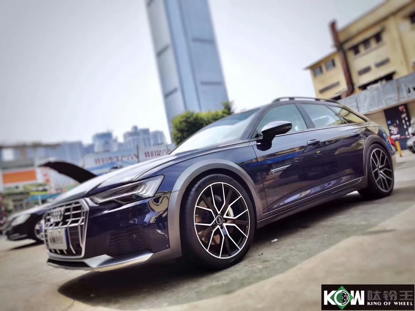 提新車(chē)，奧迪A6 allroad  換高端私人定制鍛造21寸