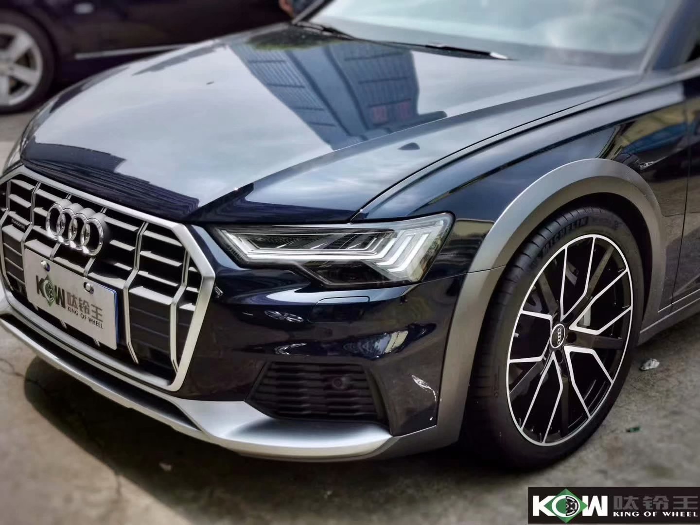 提新車(chē)，奧迪A6 allroad  換高端私人定制鍛造21寸