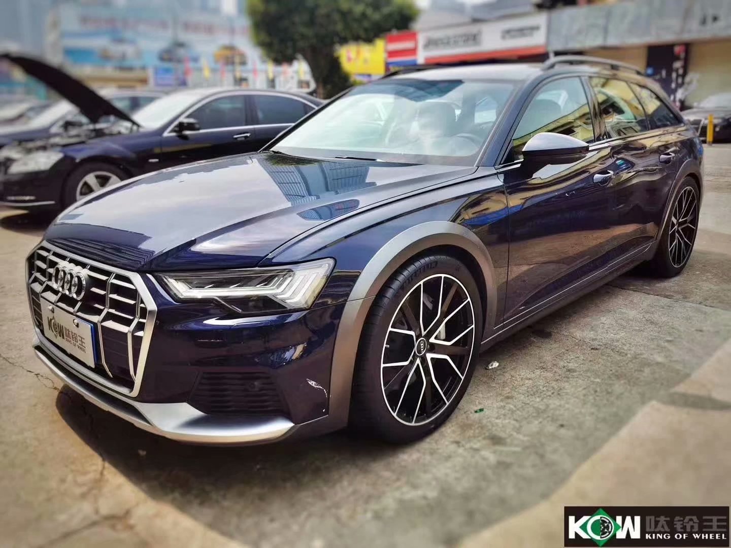 提新車(chē)，奧迪A6 allroad  換高端私人定制鍛造21寸