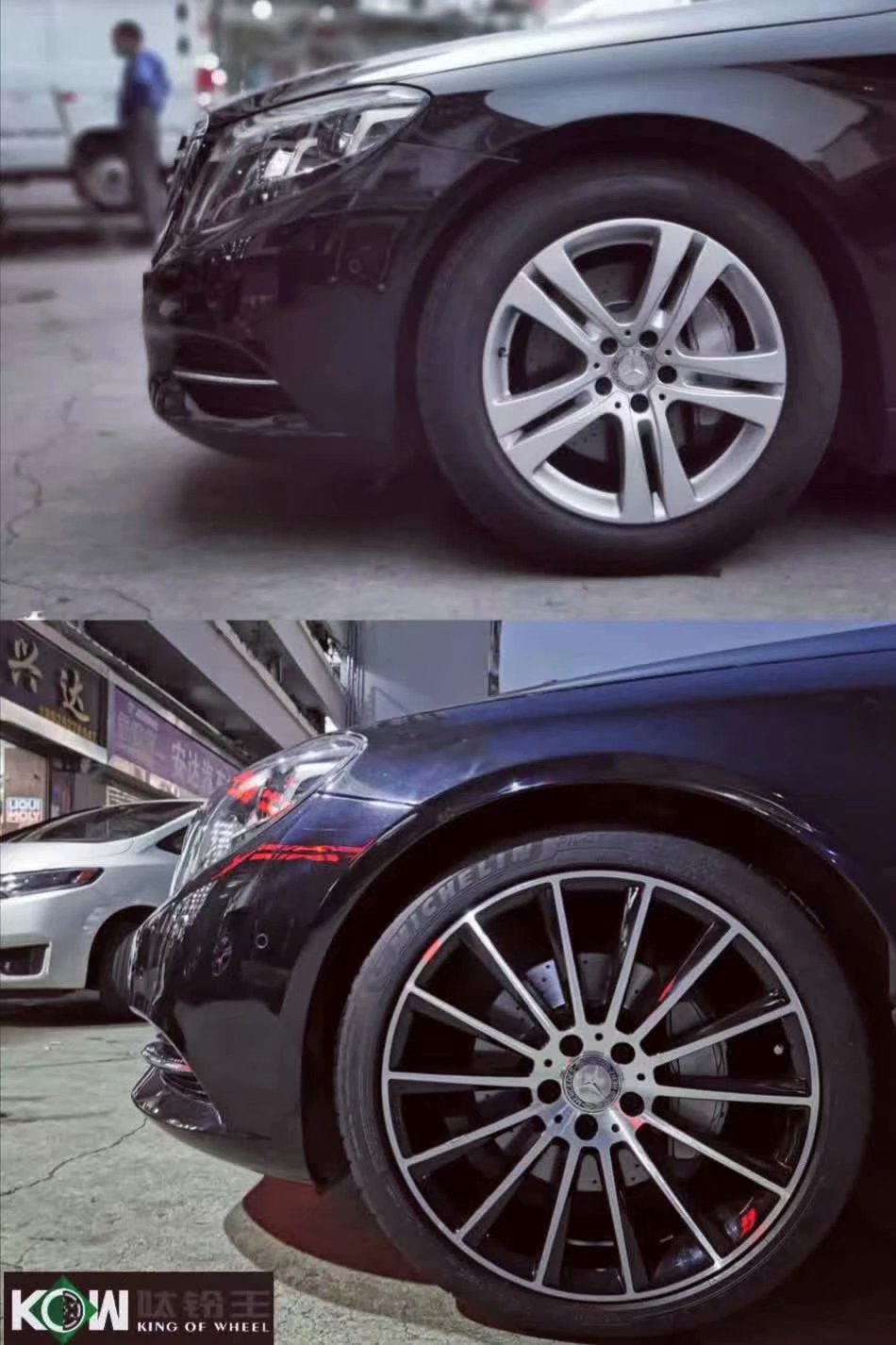奔馳S 升級原廠 AMG 20寸完工