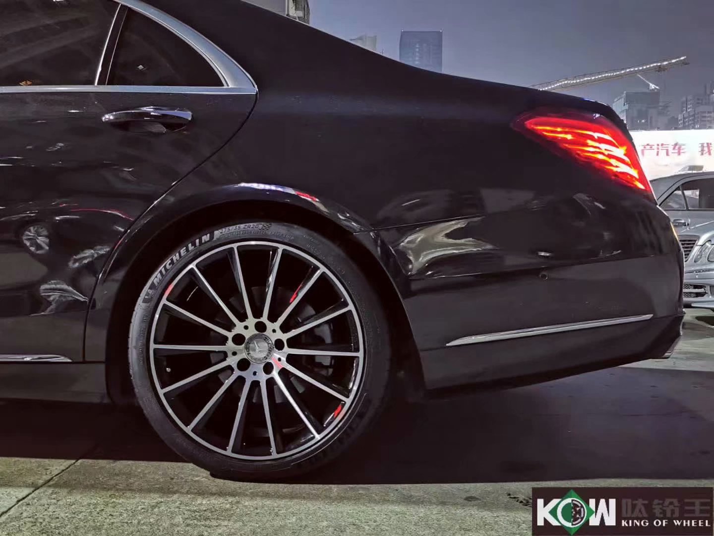 奔馳S 升級原廠 AMG 20寸完工