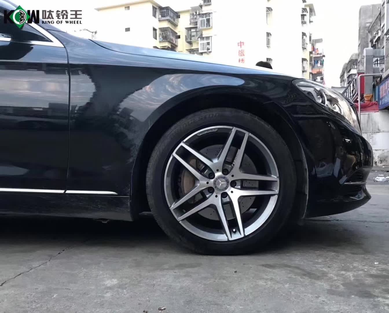 奔馳S  原廠S55019寸AMG 完工