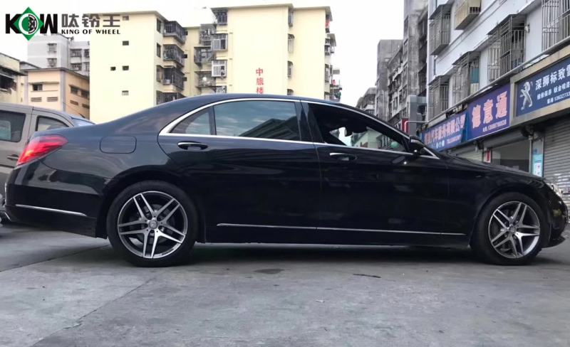 奔馳S  原廠S55019寸AMG 完工