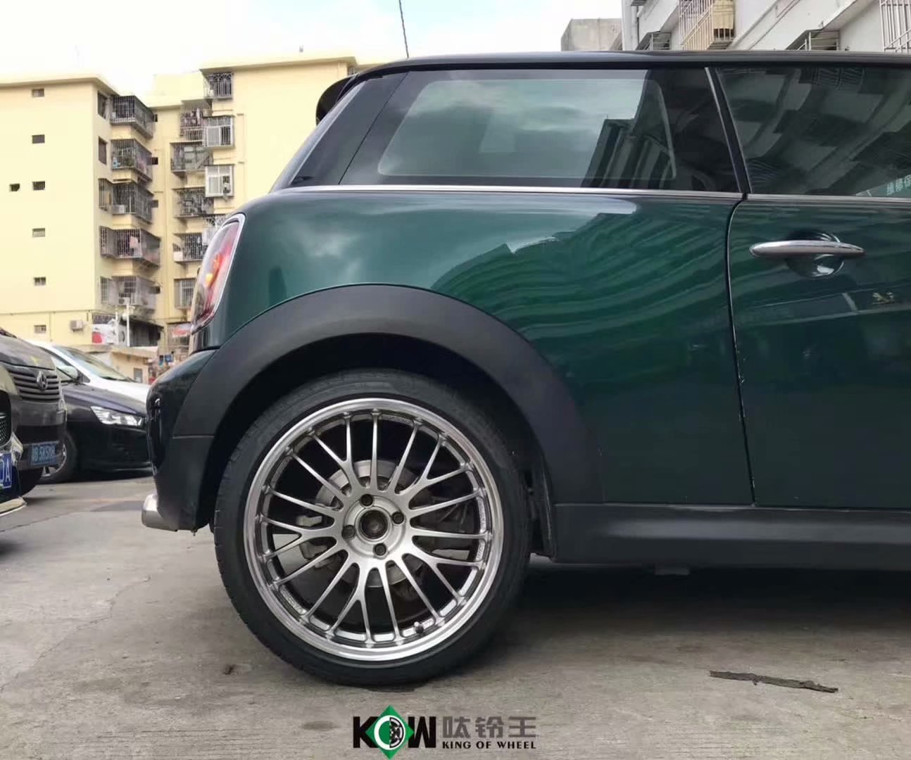 mini ，換 RAYS C345 ，18寸 完工！