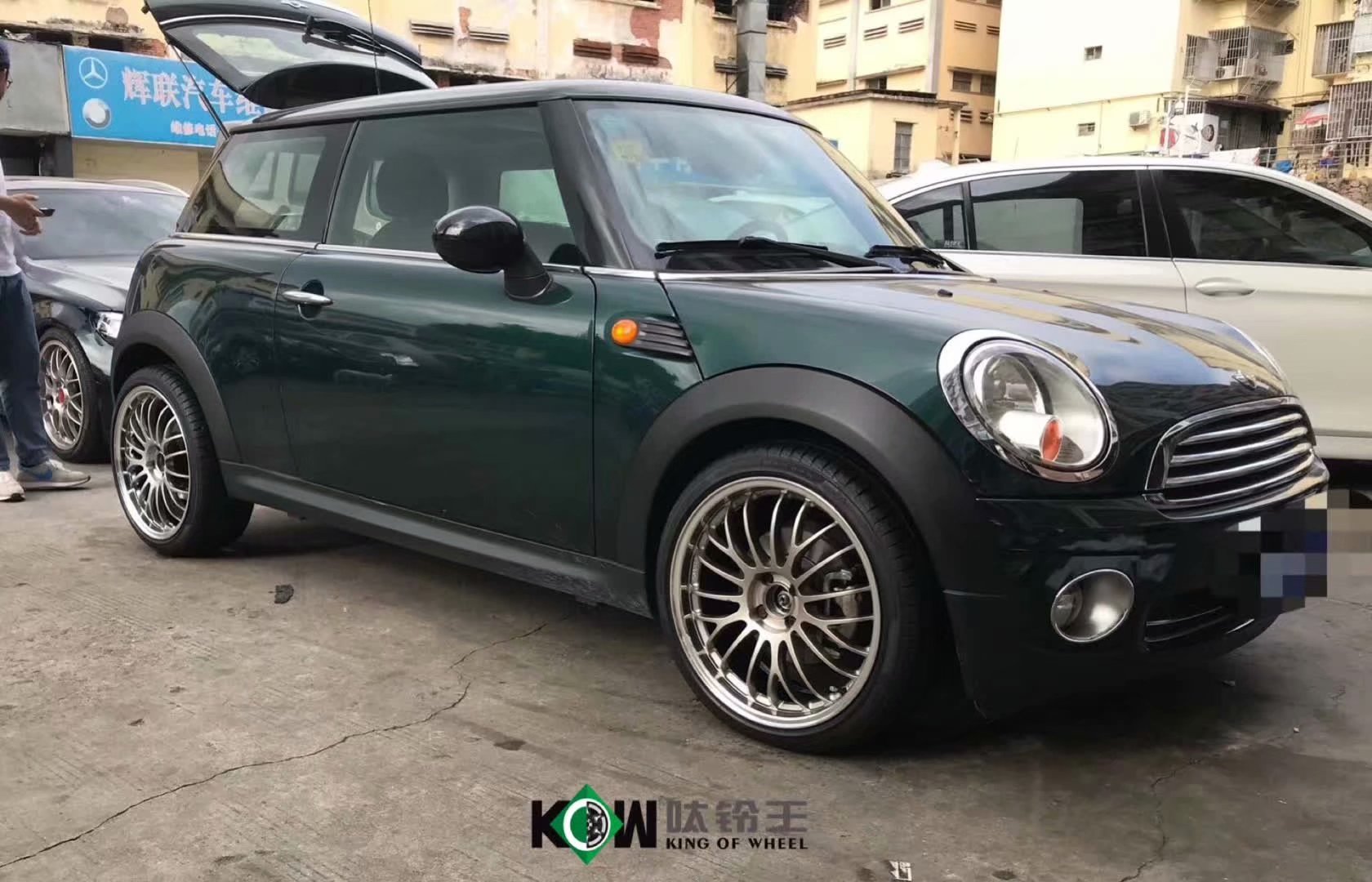 mini ，換 RAYS C345 ，18寸 完工！