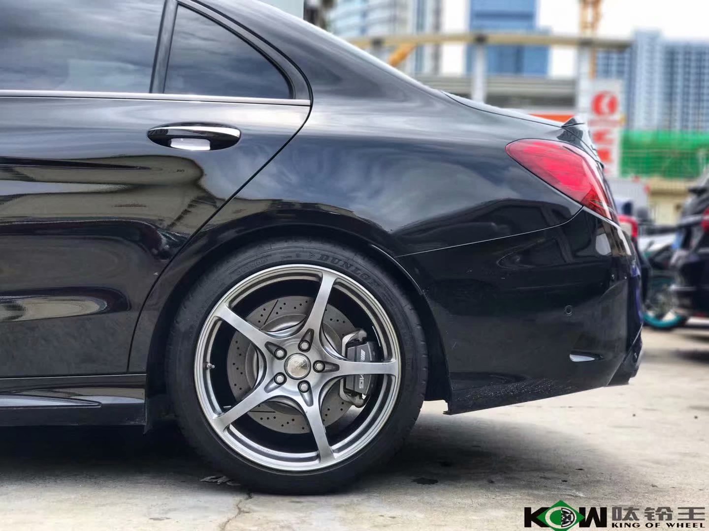 奔馳C63 換RAYS G50 19寸完工