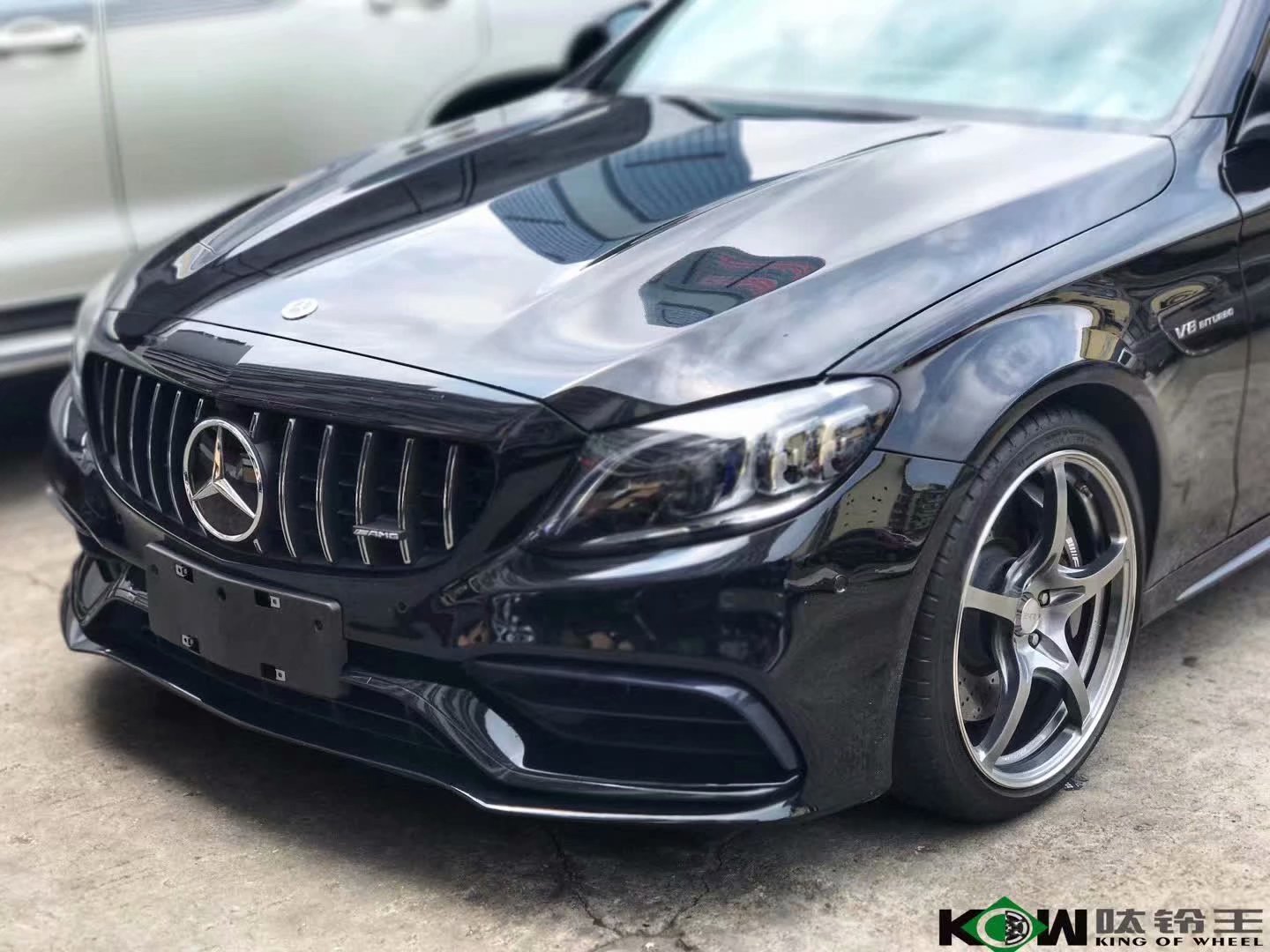 奔馳C63 換RAYS G50 19寸完工