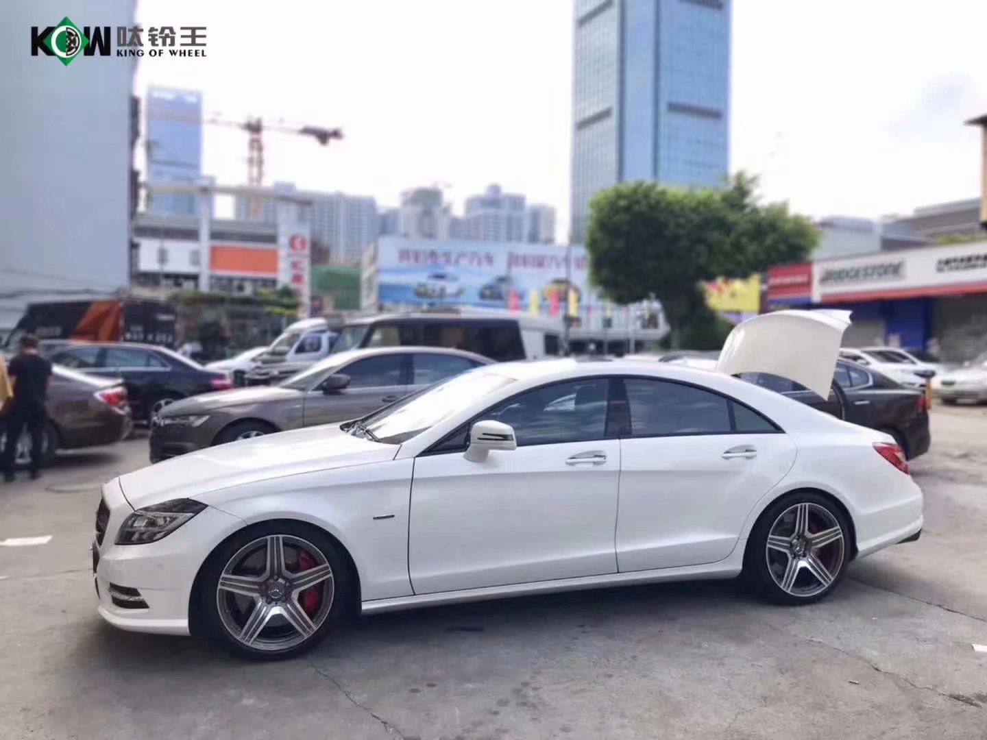 奔馳CLS ，換高端私人定制鍛造 19寸完工