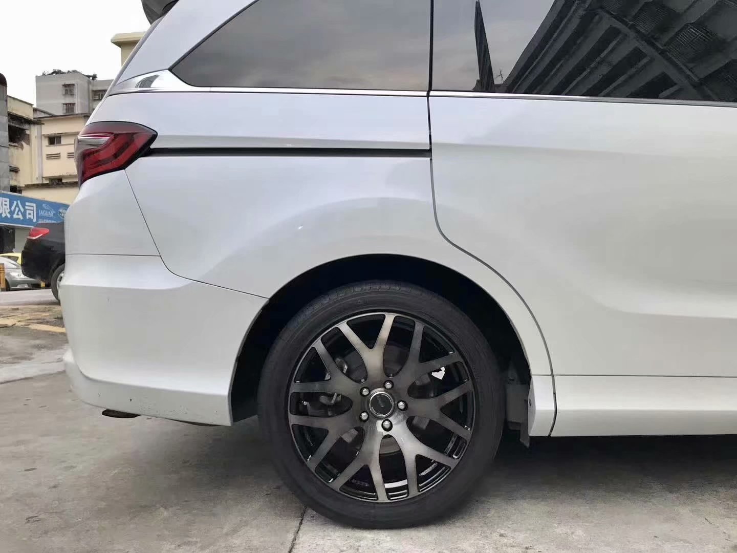 奧德賽，換RAYS S7 18寸 完工！